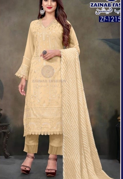 ZAINAB FASHION 1215 B READYMADE COLLECTION VOL 15 LATEST PAKISTANI KURTIS SINGLE