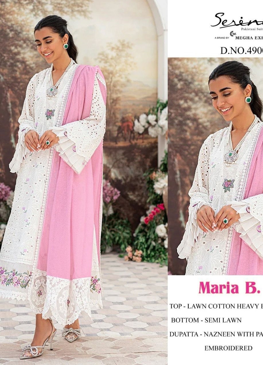 SERINE MARIA B EID 49001 PAKISTANI SUITS SUPPLIER