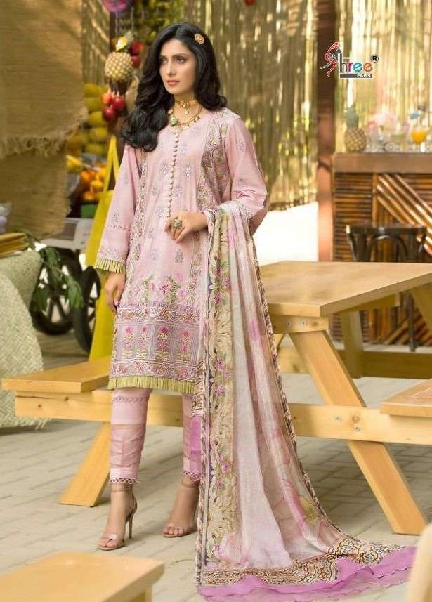 SHREE FABS 1850 ANAYA LAWN COLLECTION VOL 4 PAKISTANI PRINTED SUITS