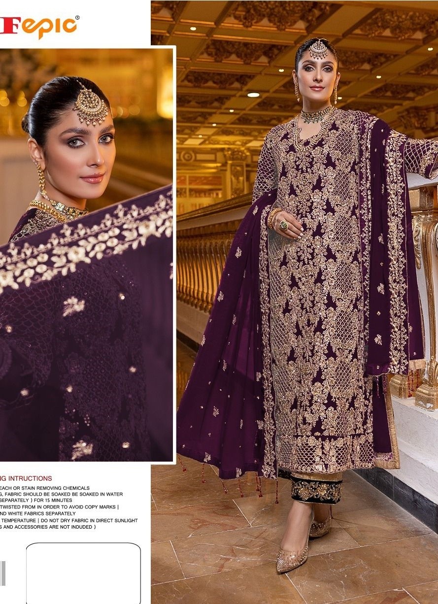 FEPIC ROSEMEEN R 9103 B PAKISTANI SUITS MANUFACTURER