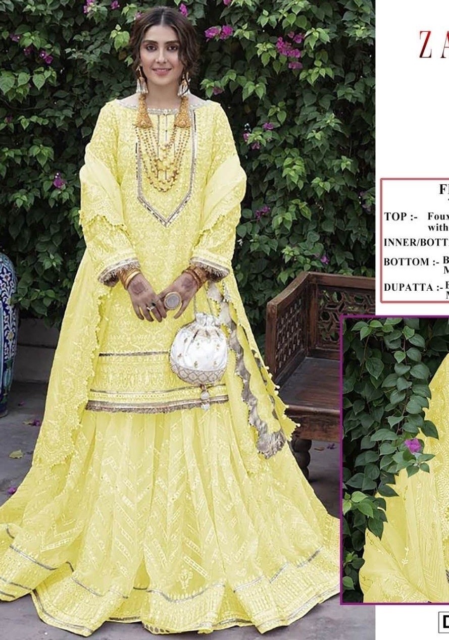 ZARQASH Z 2119 A RAMSHA HITS VOL 7 SALWAR SUITS ONLINE SHOPPING