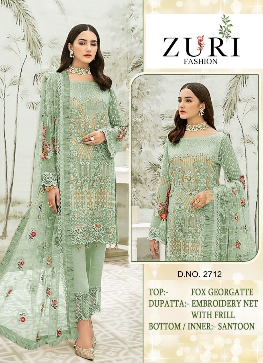 ZURI FASHION 2712 LATEST SALWAR SUITS 