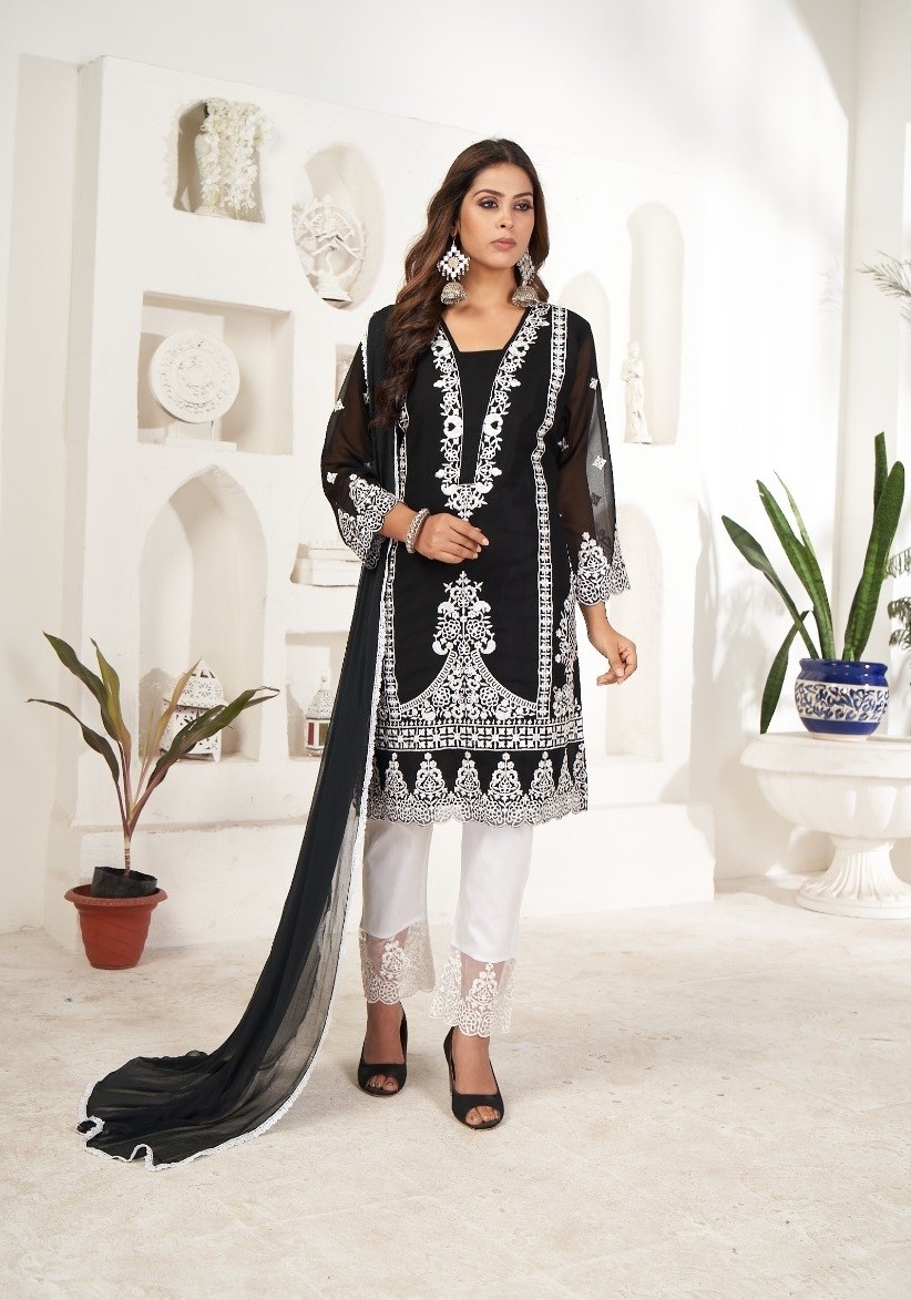 Laiba Am Vol 79 In Two Different Colors Readymade Pakistani Kurti And