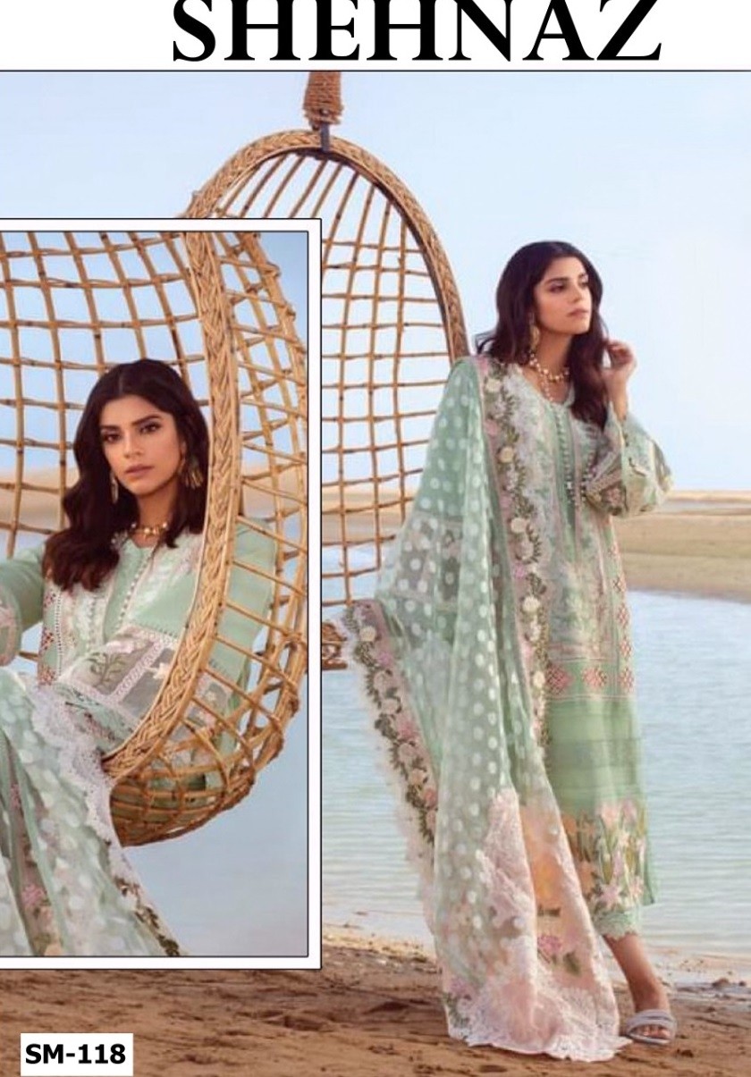 SANA MARYAM SHEHNAZ SM 118 PAKISTANI SUITS ONLINE SHOPPING