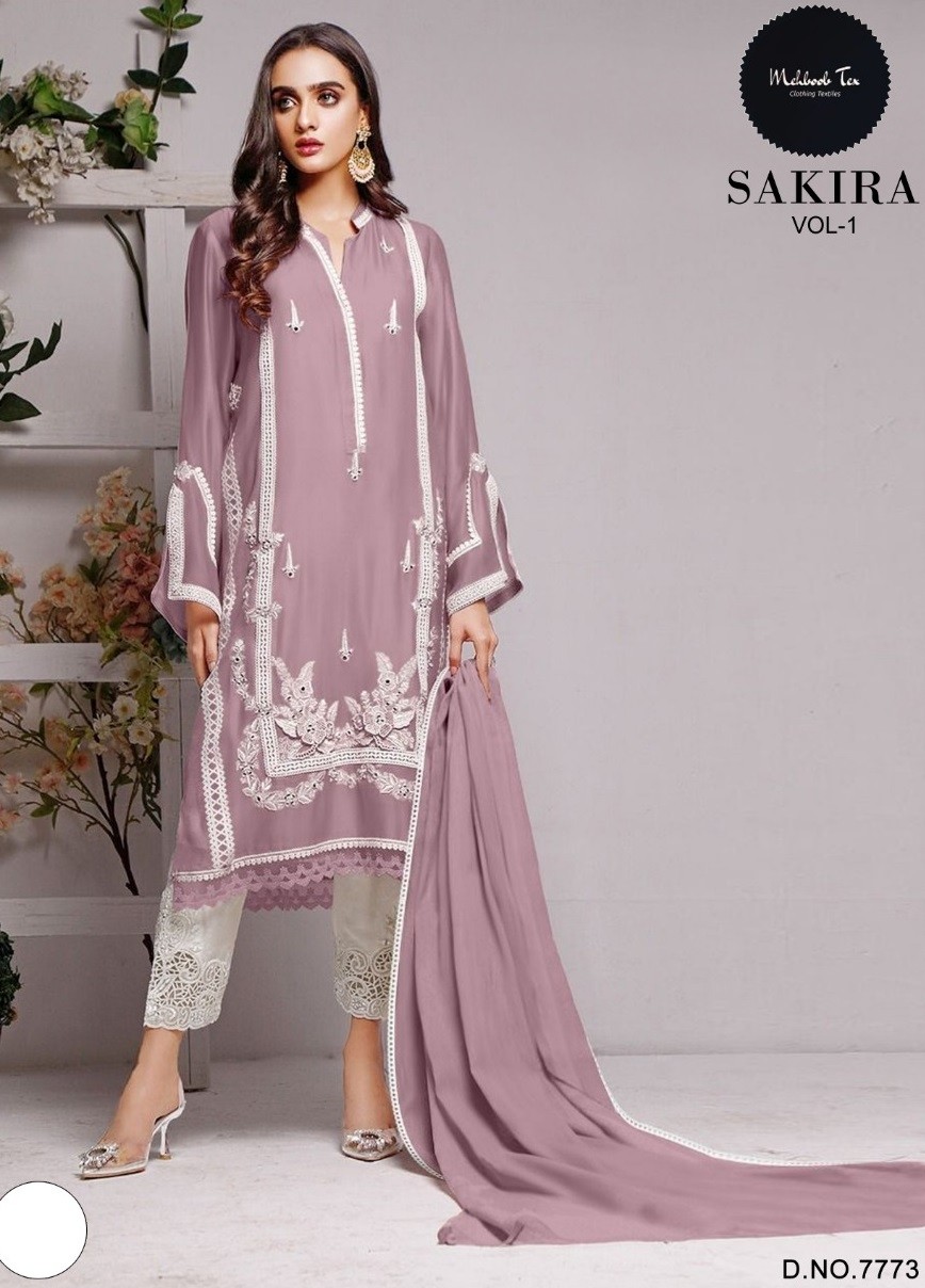 MEHBOOB TEX 7773 SAKIRA VOL 1 LATEST KURTIS ONLINE SHOPPING