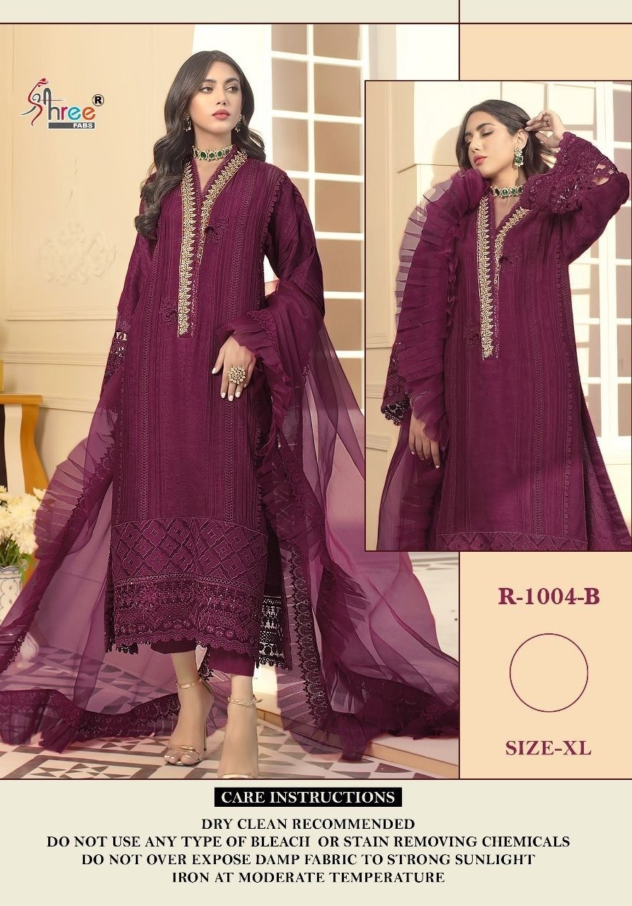 SHREE FABS R 1004 B READYMADE SUITS MANUFACTURER