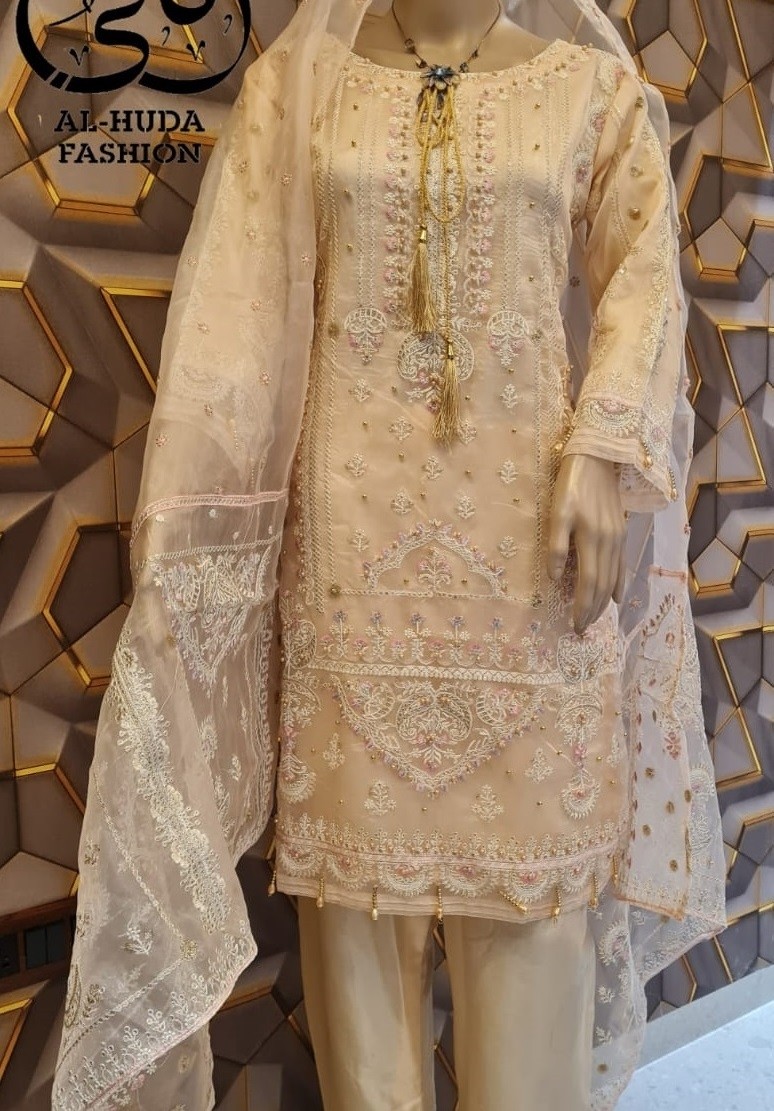 AL HUDA 102 CHIKU DRESS PAKISTANI SUITS IN SURAT