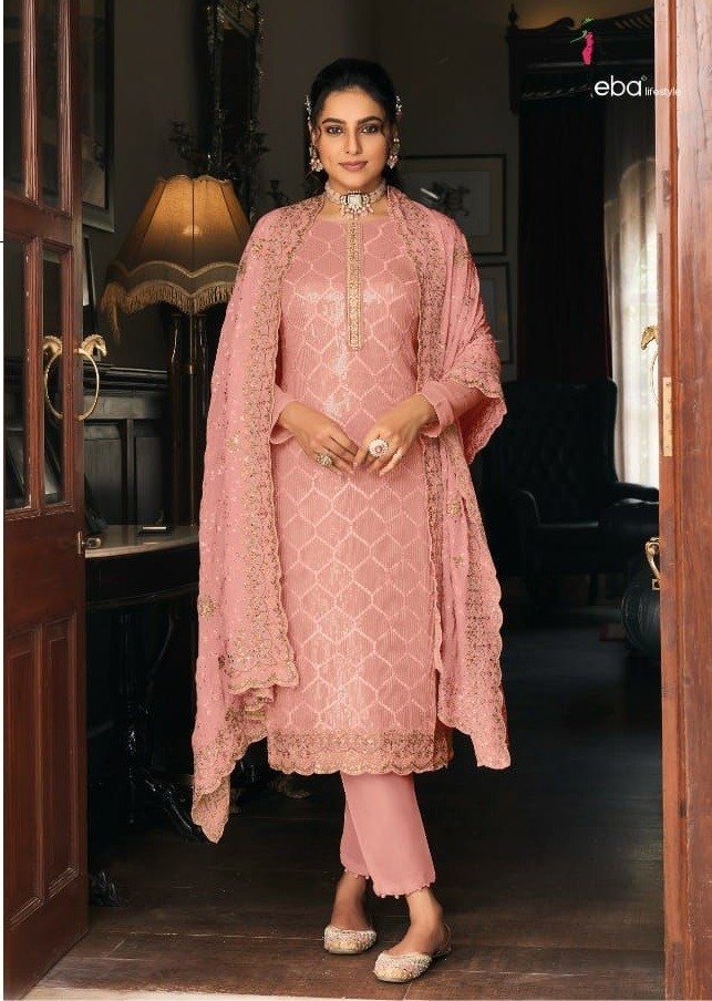 EBA LIFESTYLE 1461 ASHPREET 5 SALWAR SUITS SINGLE WITH PRICE 
