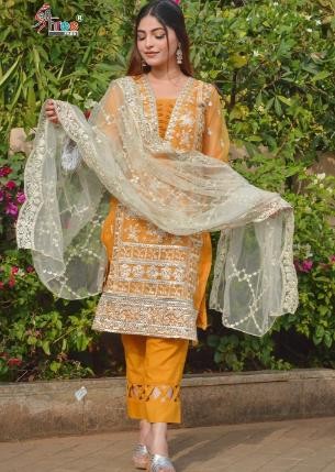 SHREE FABS K 1422 PAKISTANI SUITS BEST PRICE