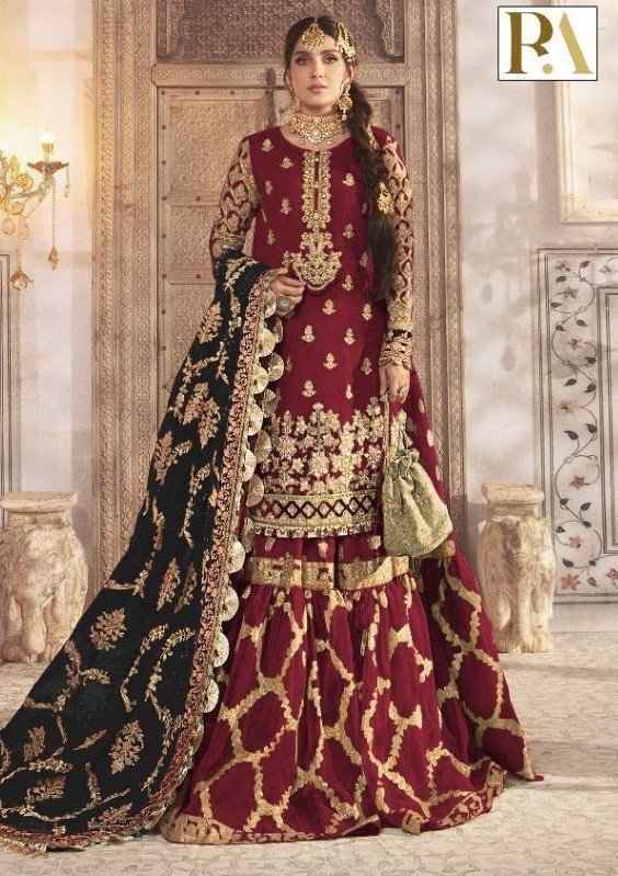 RIAZ ART 1001 C PAKISTANI SUITS SINGLE PIECE
