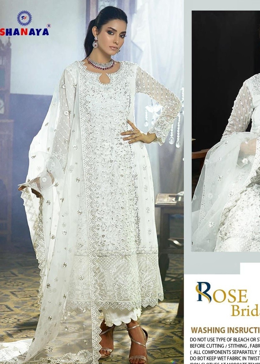 SHANAYA ROSE BRIDAL S 112 LATEST PAKISTANI DRESS SINGLE PIECE
