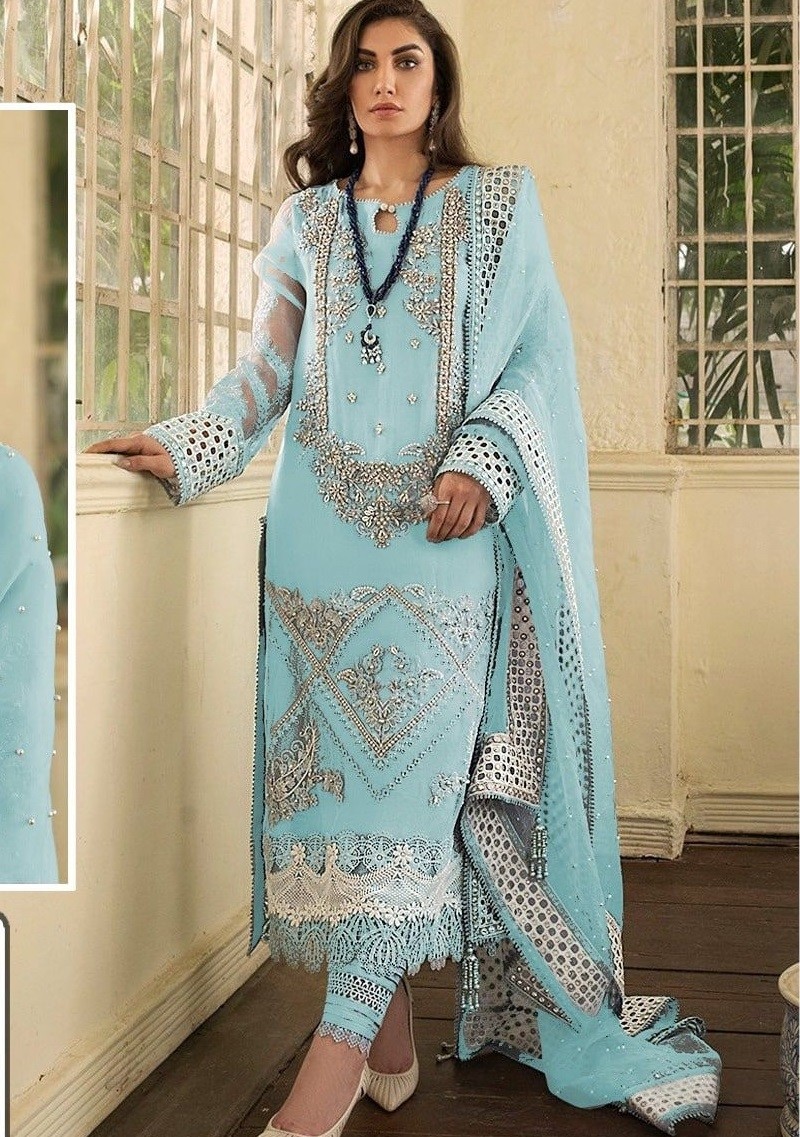KALEESHA FASHION KF 118 D PAKISTANI SUIT WHOLESALE INDIA