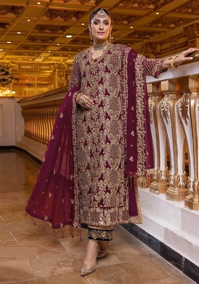 KALEESHA FASHION KF 119 B LATEST SALWAR SUITS 