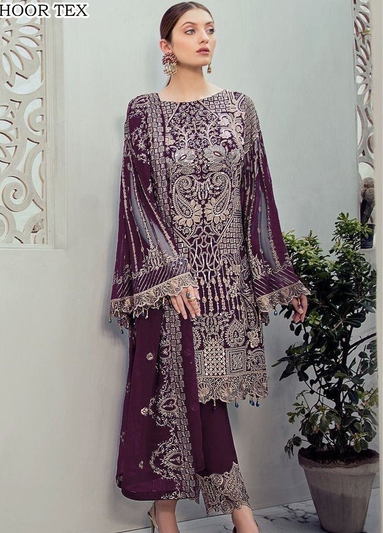 HOOR TEX H 10 A PAKISTANI SALWAR SUITS