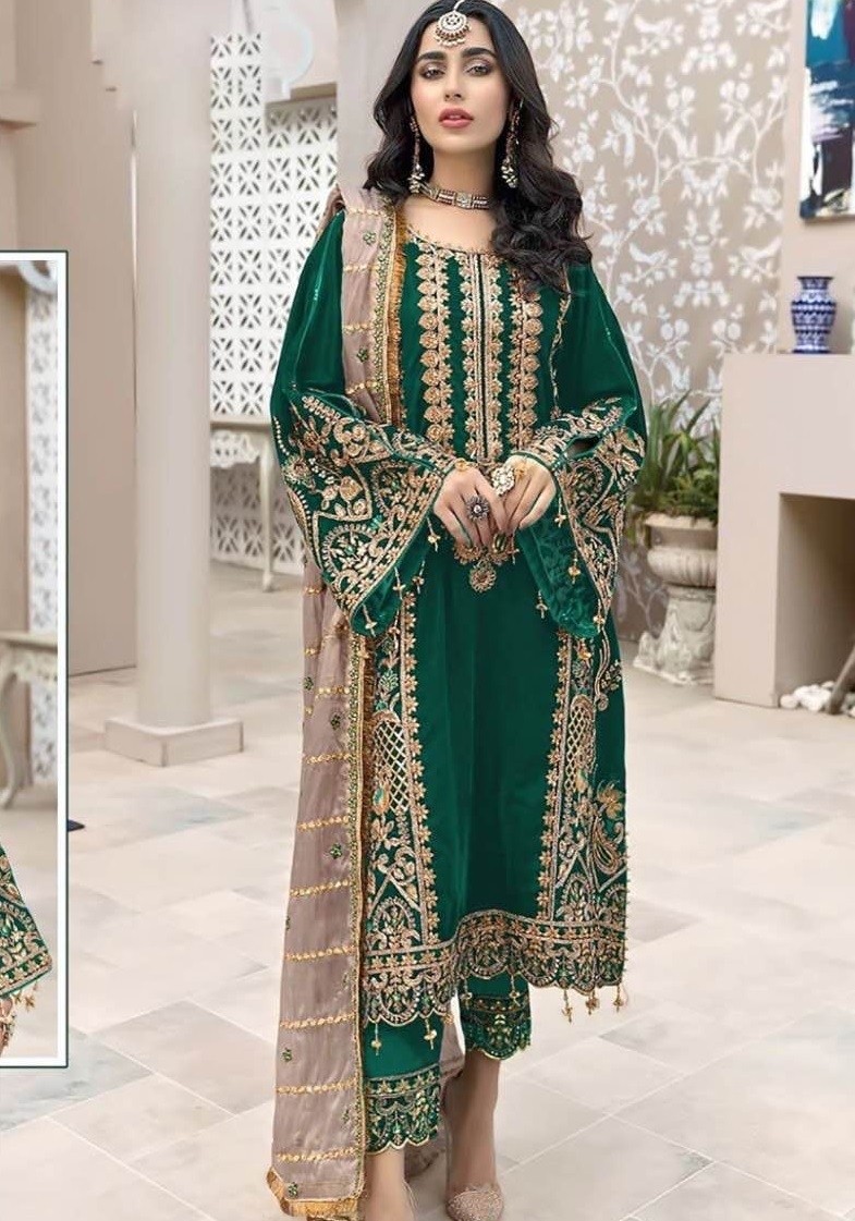 ZARQASH Z 2123 B SALWAR KAMEEZ WHOLESALER GEORGETTE