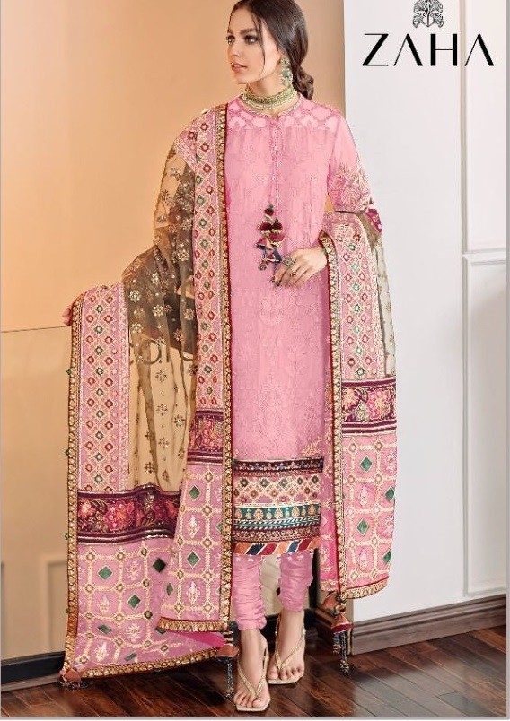 ZAHA 10026 H CHANTELLE VOL 2 SALWAR SUITS EMBROIDERED