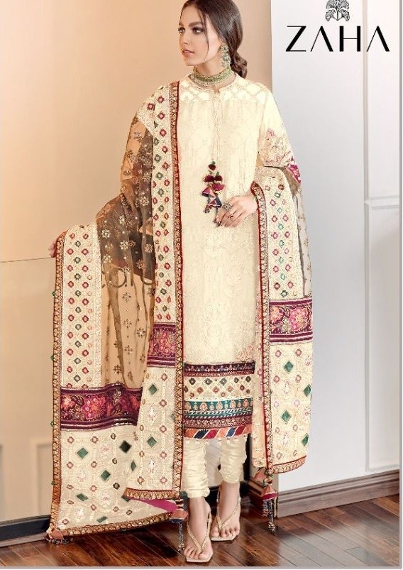ZAHA 10026 G CHANTELLE VOL 2 SALWAR SUITS EMBROIDERED SURAT