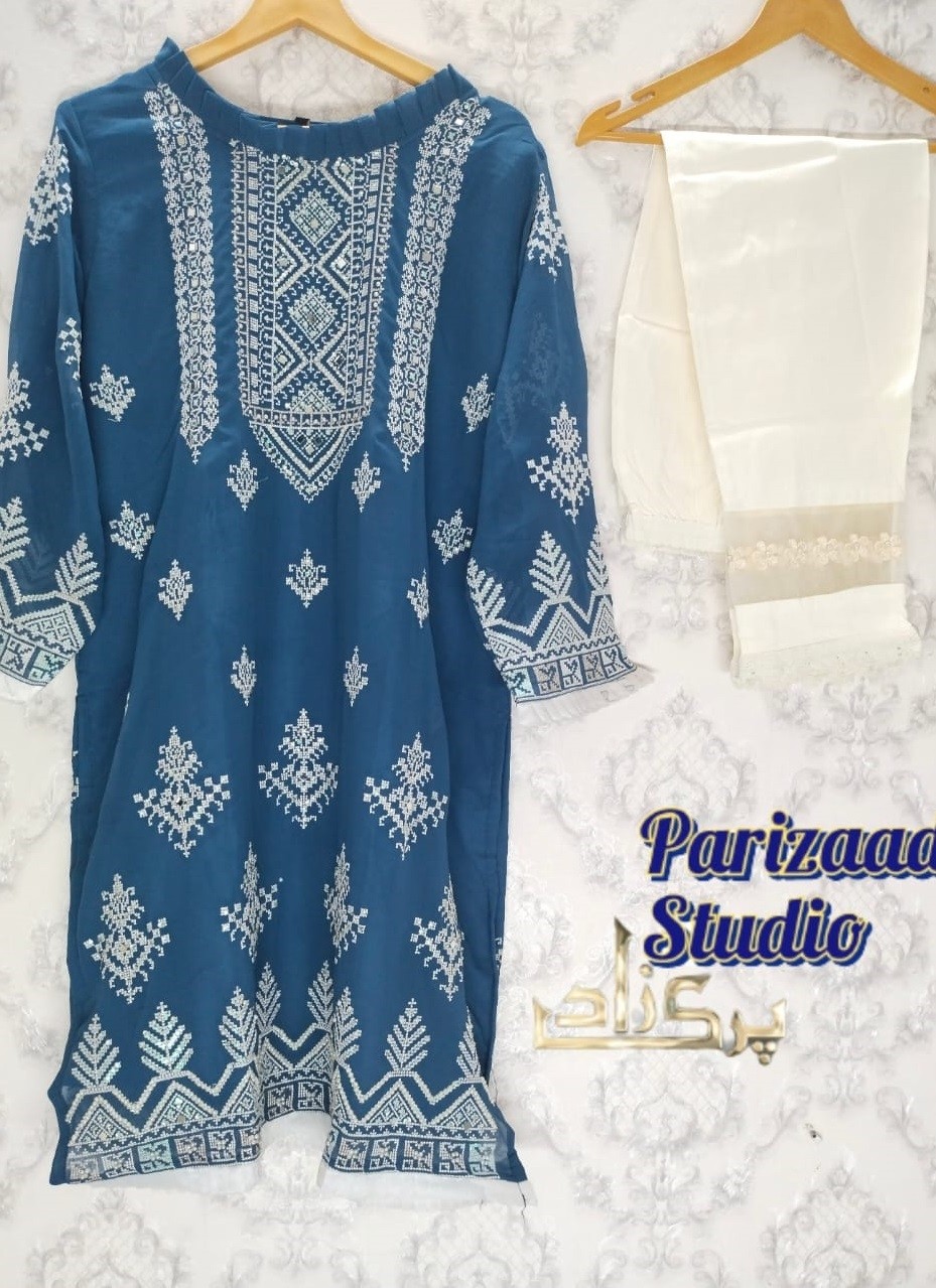 PRIZAAD STUDIO PZ 0001B HIT DESIGN PAKISTANI KURTIS 