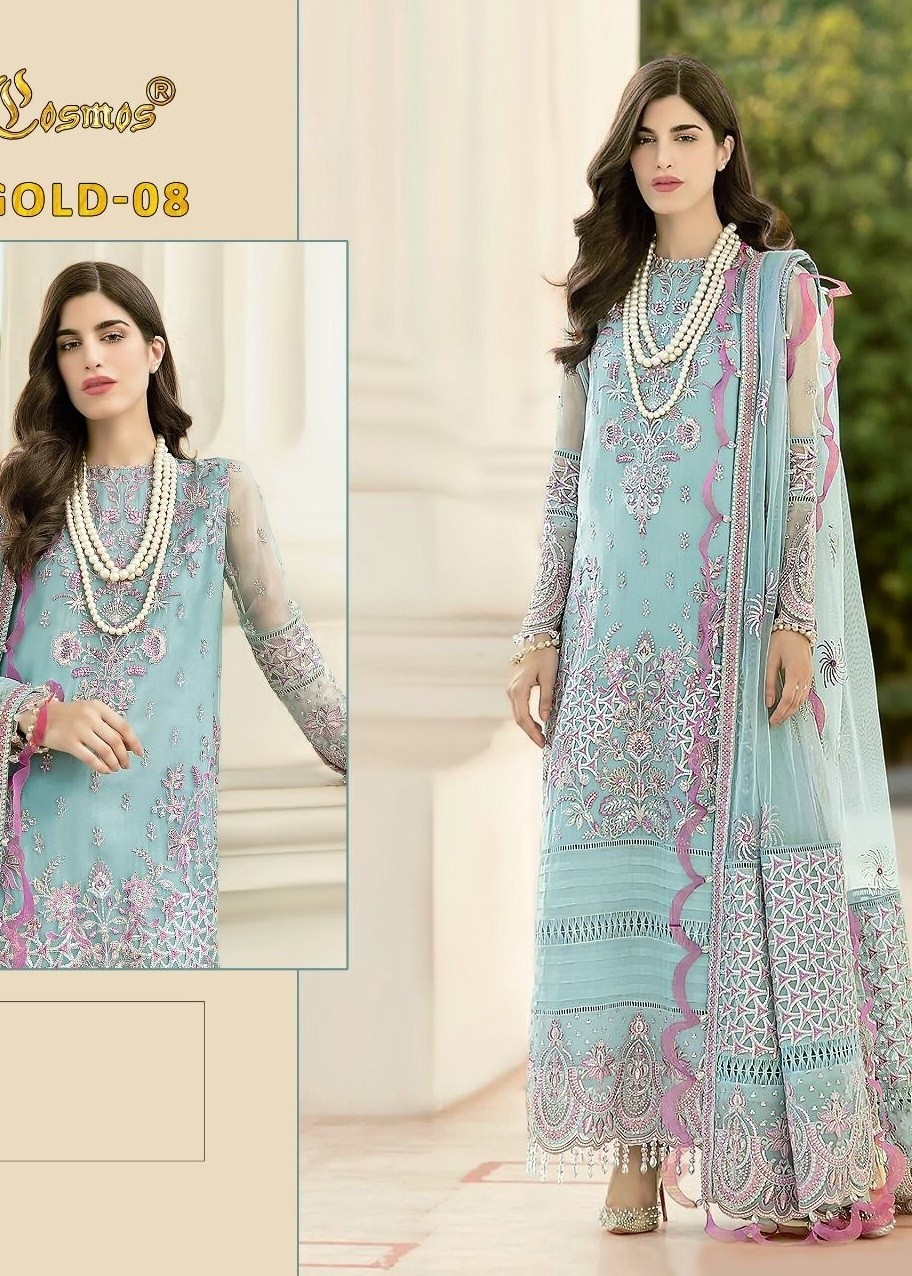 COSMOS GOLD 8 LATEST COLLECTION DRESS
