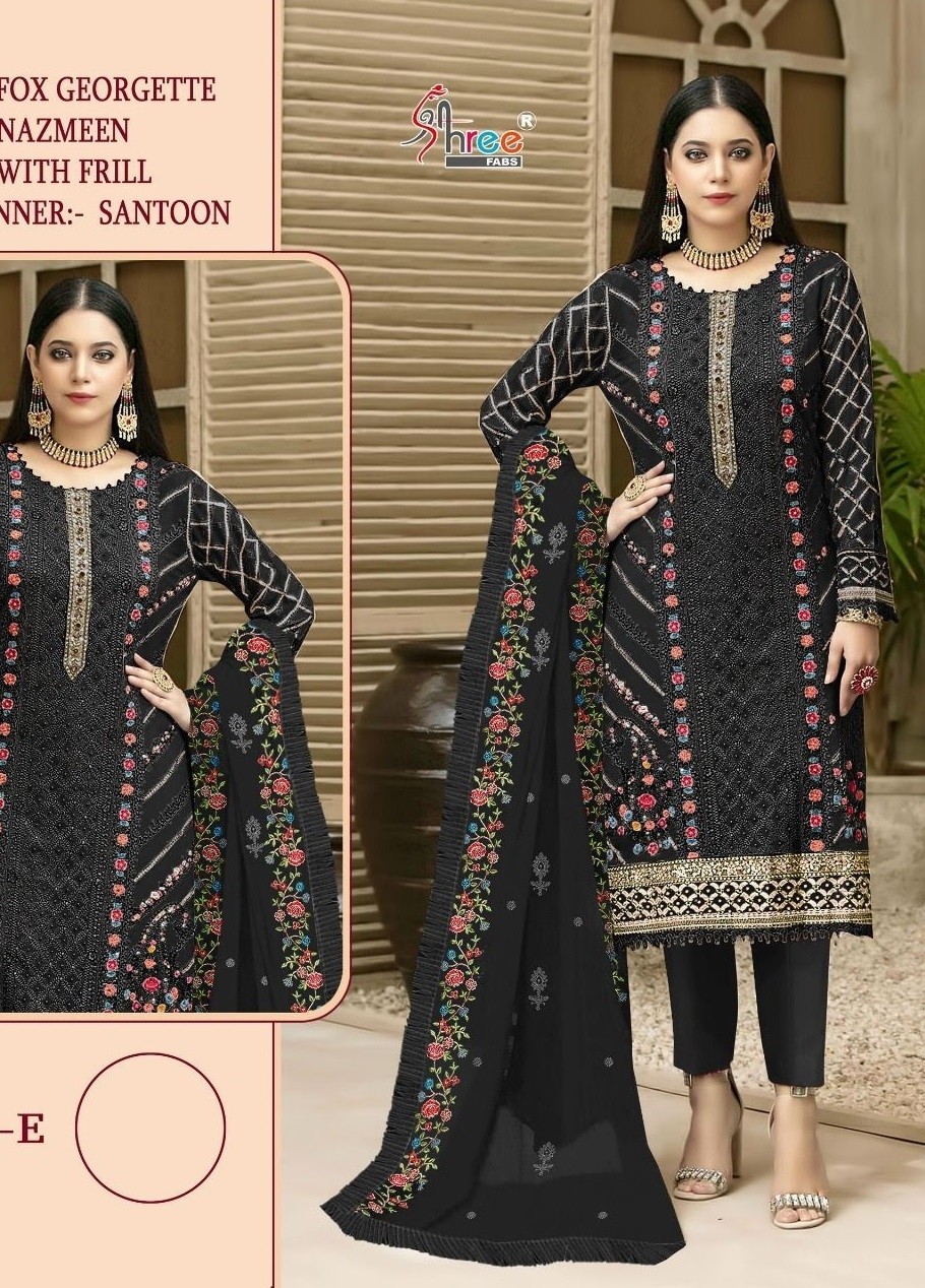 SHREE FABS S 549 E PAKISTANI SUIT SINGLE 