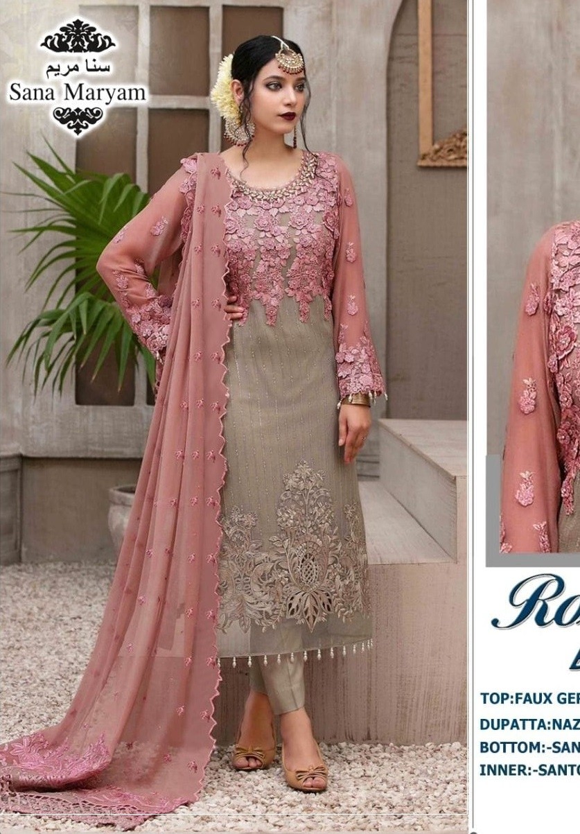 SANA MARYAM ROSE BRIDAL SM 107 HIT DESIGN SALWAR SUITS