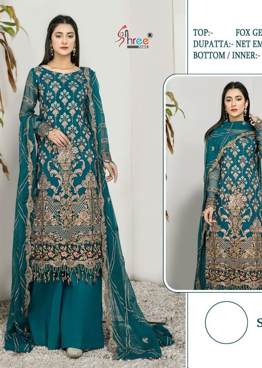 SHREE FABS S 546 PAKISTANI SUIT WHOLESALER
