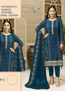 SHREE FABS S 549 J PAKISTANI DRESS WHOLESALE SINGLE SUPPLIER 