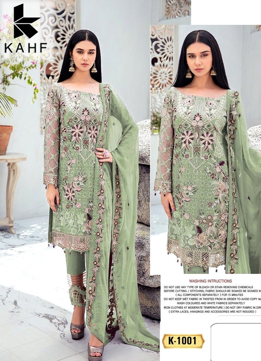 KAHF K 1001 PAKISTANI SALWAR SUITS WITH PRICE