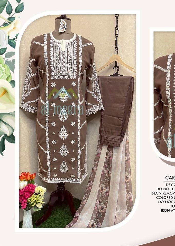AL MEERA 1147 LATEST PAKISTANI KURTIS SINGLE PIECE