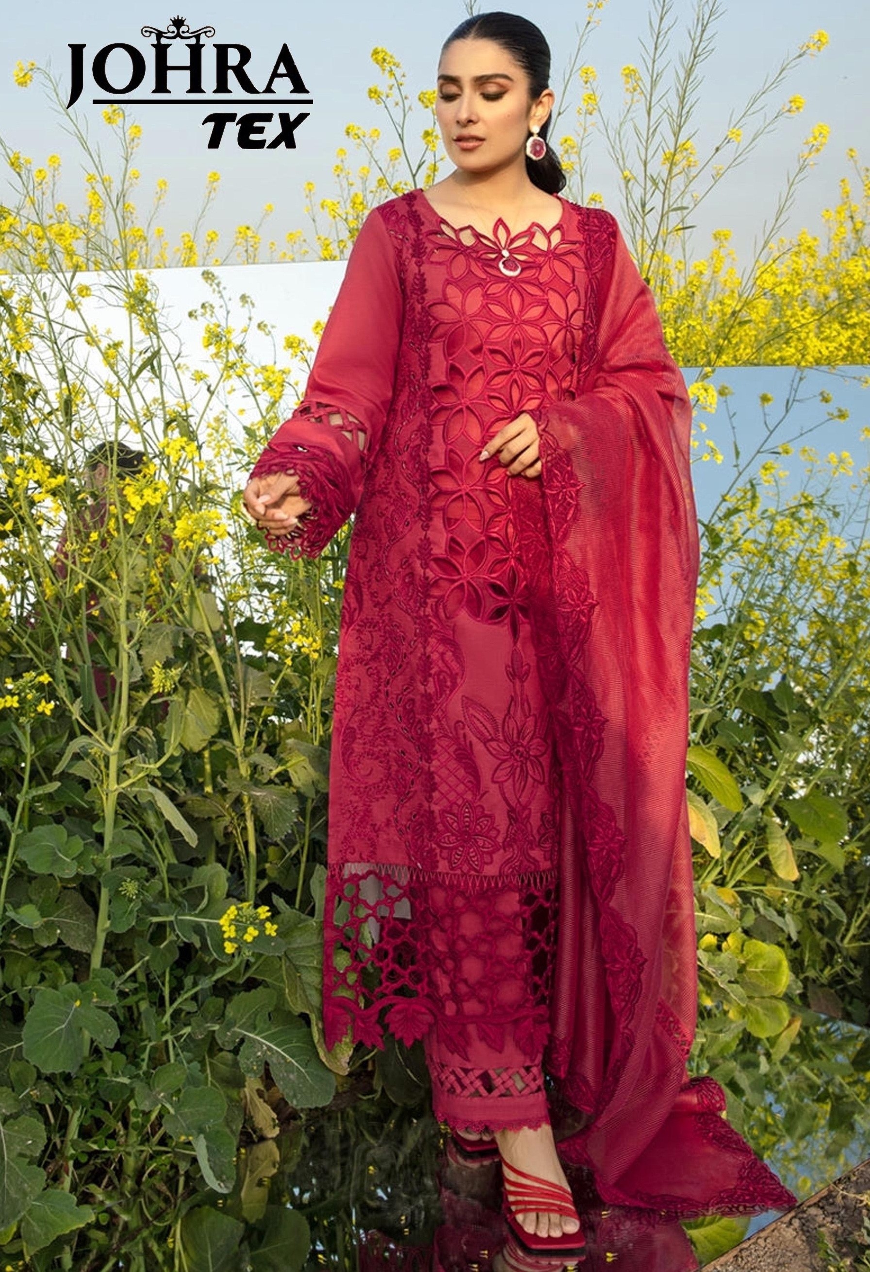 JOHRA TEX JT 154 LATEST DESIGN PAKISTANI SUITS