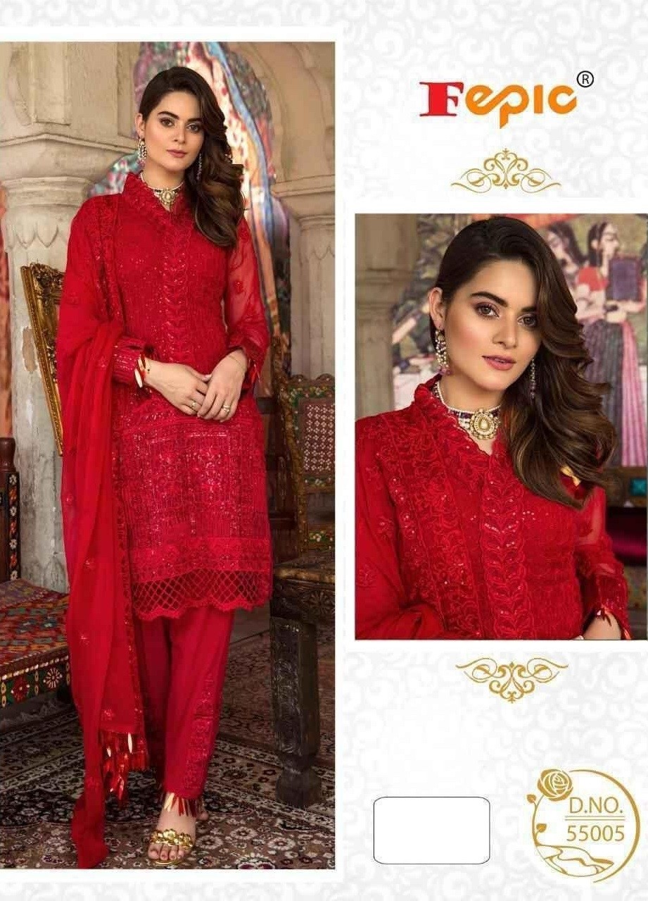 FEPIC 55005 ROSEMEEN FANTASY PAKISTANI SUIT GEORGETTE