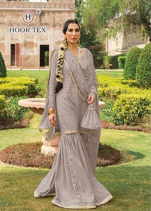 HOOR TEX 23009 E PAKISTANI SUITS WHOLESALER IN INDIA