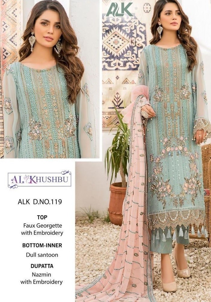 AL KHUSHBU ALK 119 PAKISTANI SUITS ONLINE SHOPPING IN SURAT