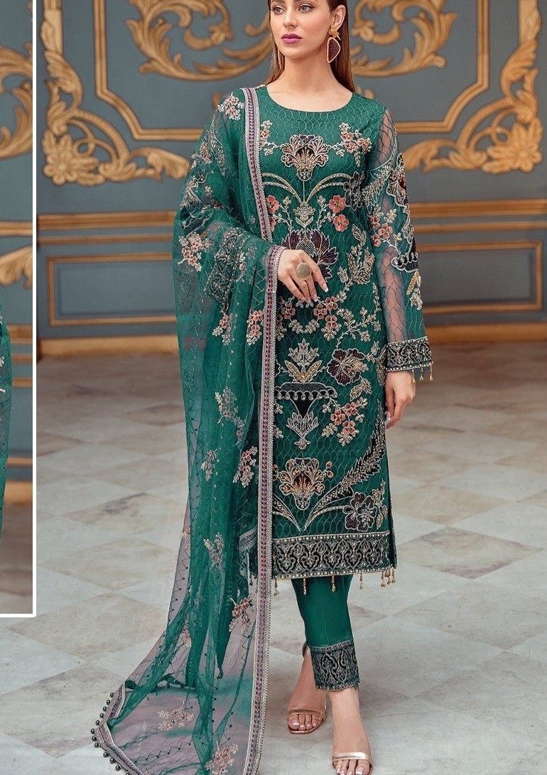FEPIC ROSEMEEN D 5200 HEAVY EMBROIDERED SALWAR SUITS