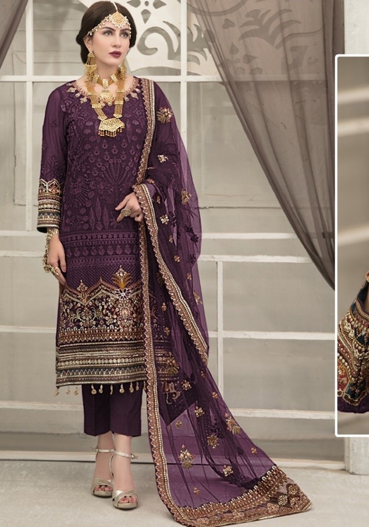 G ZAHRA 4555 C PAKISTANI SUITS SINGLE ONLINE