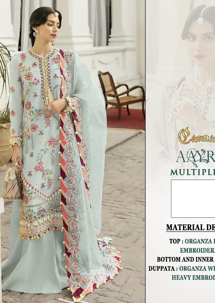 COSMOS AAYRA MULTIPLE 06 BEST PAKISTANI SUITS 