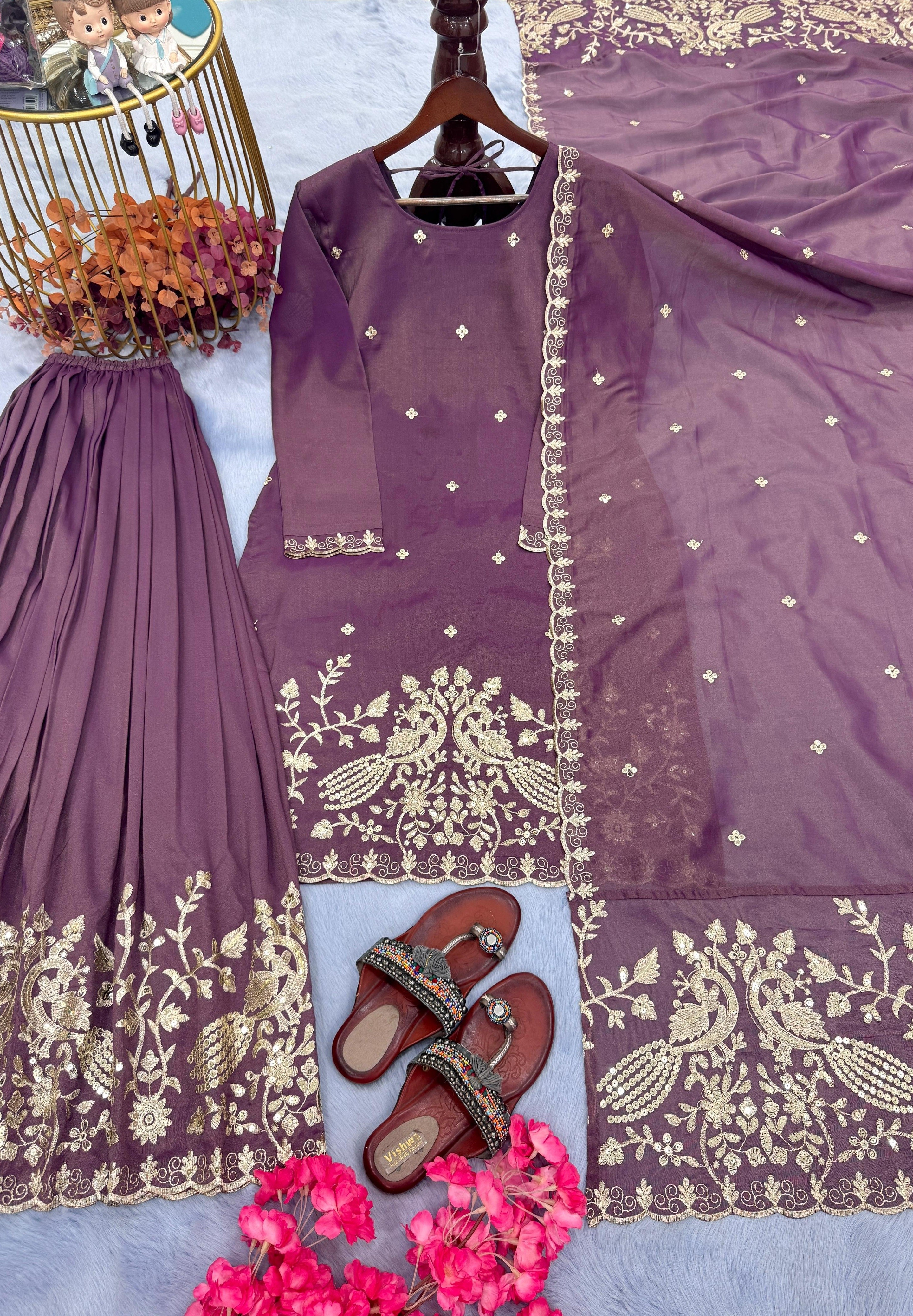 PD 1077 READYMADE DESIGNER SALWAR SUITS 