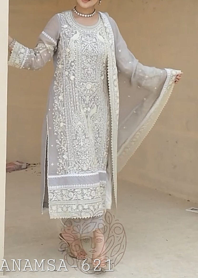 ANAMSA 621 LATEST PAKISTANI SUITS 2025