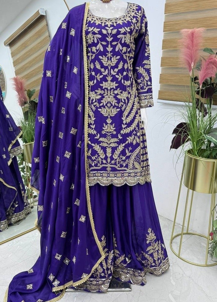 ZD 10091 REAYMADE SHARARA  HI DESIGNS PAKISTANI SUITS