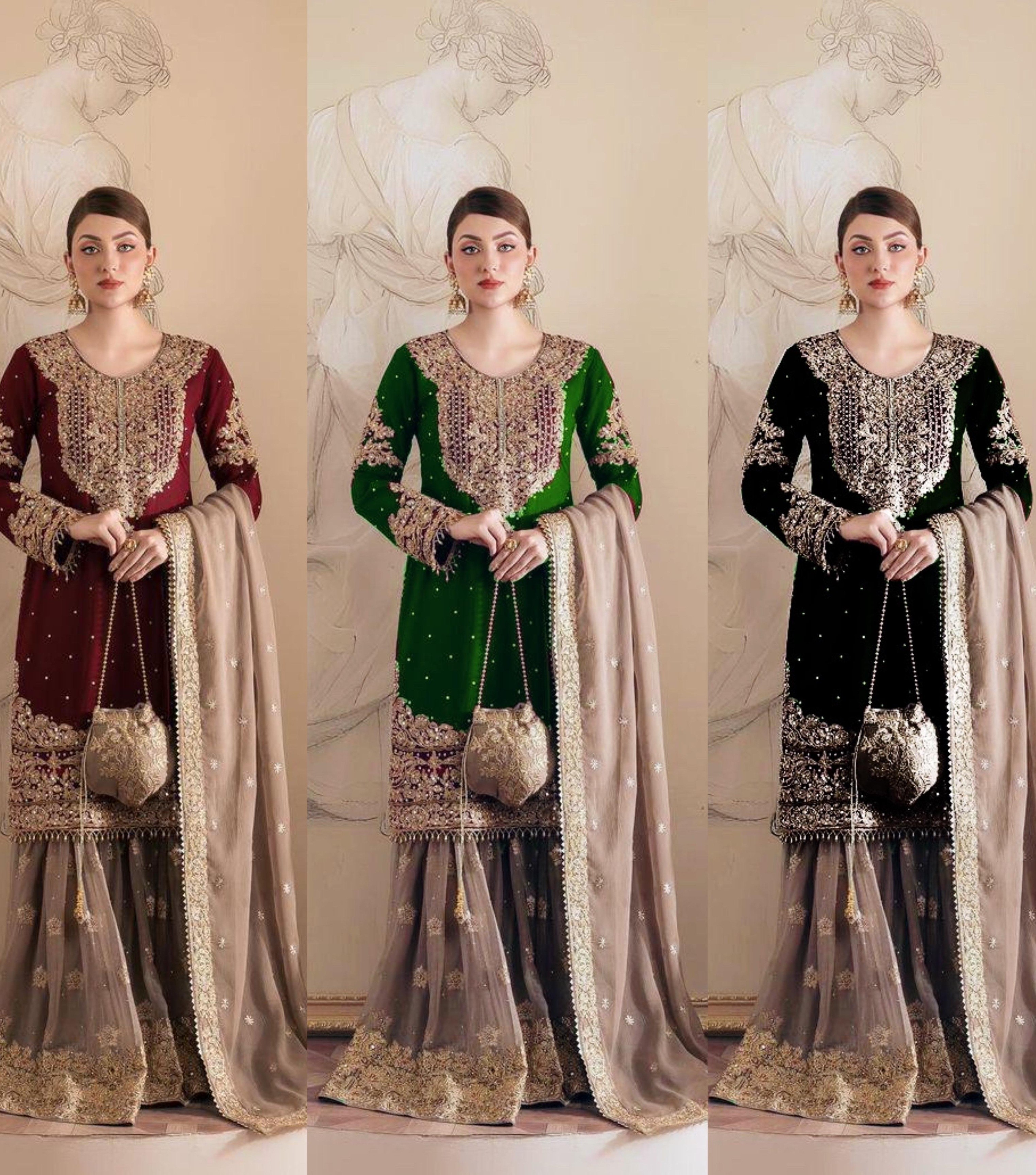 LC 1313 SHARARA READYMADE PAKISTANI SUITS 