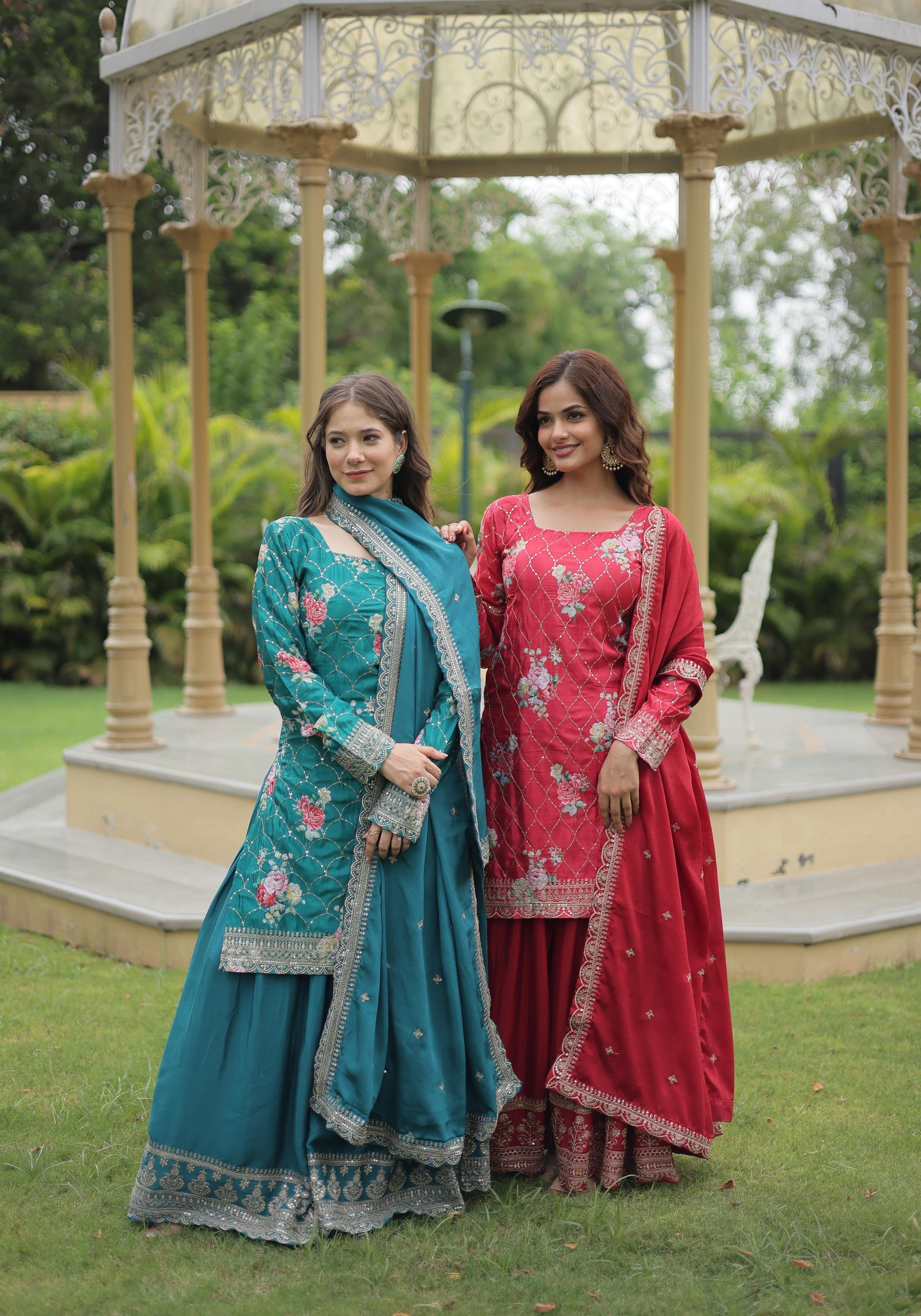 KA 1125 PAKISTANI SUITS READYMADE