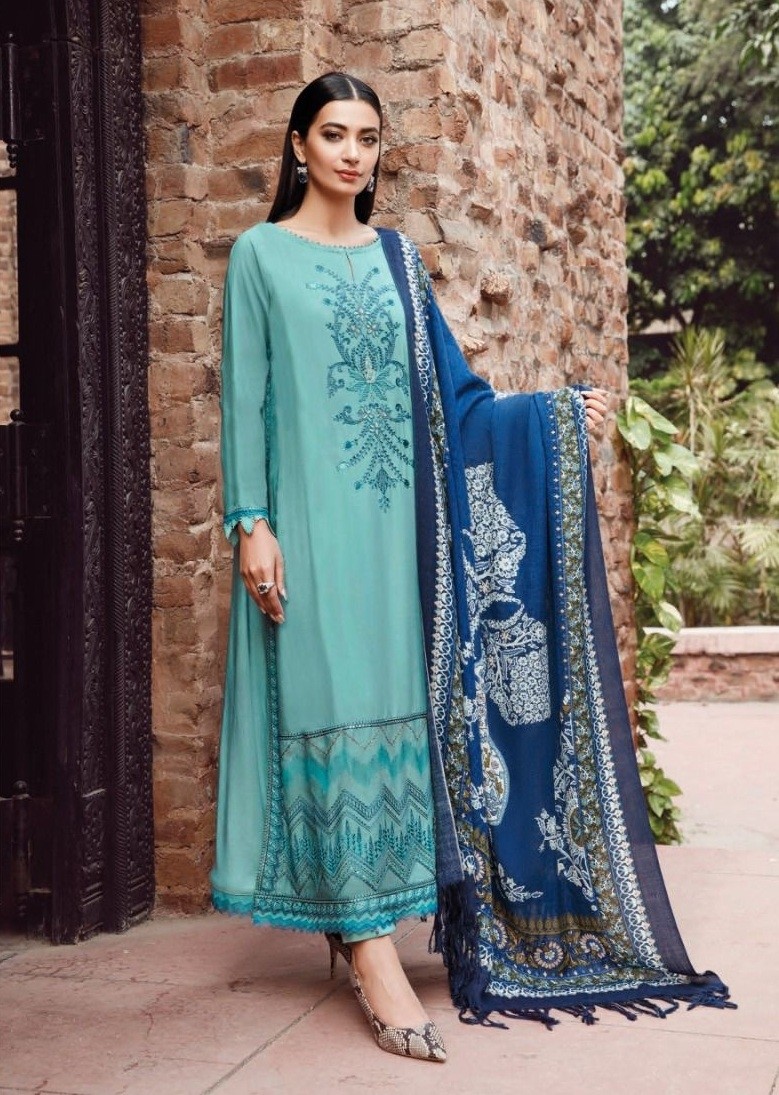 TAJ CREATIONS TAJ 574 PAKISTANI SUITS RAYON 