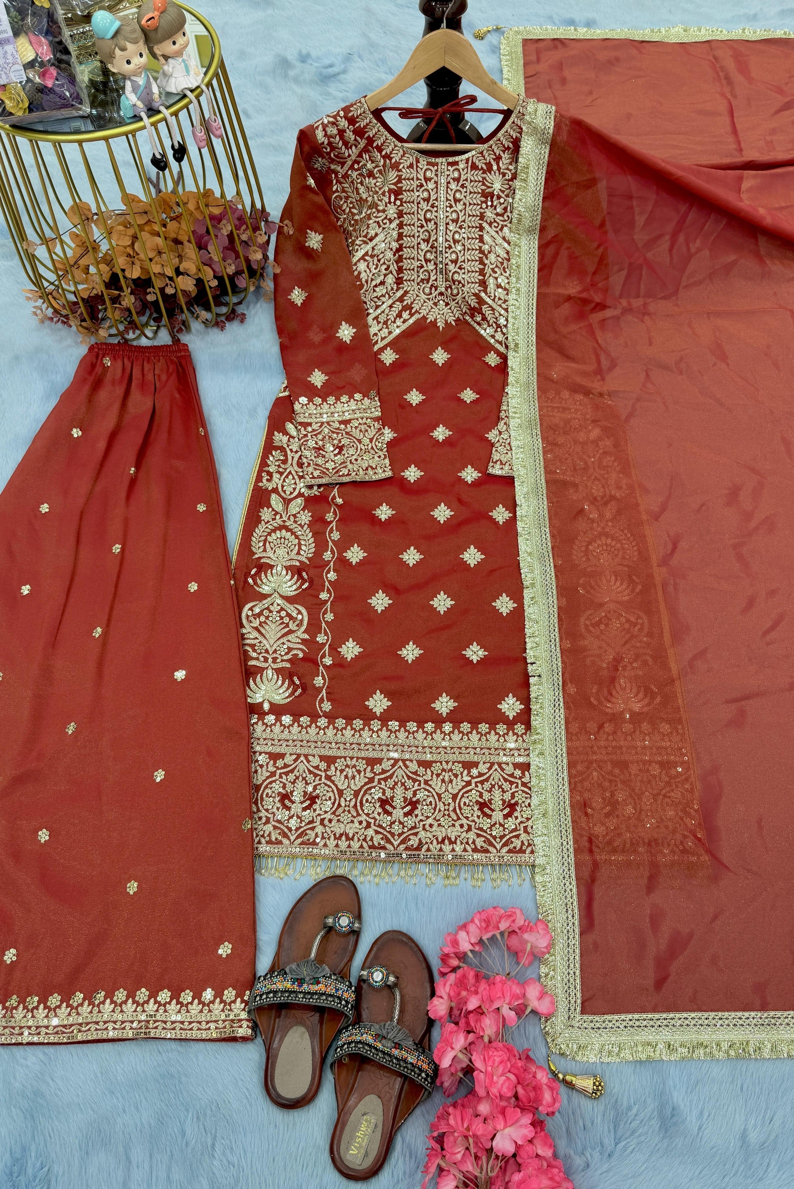 AAROHI DESIGNER 188 READYMADE SUITS SINGLE