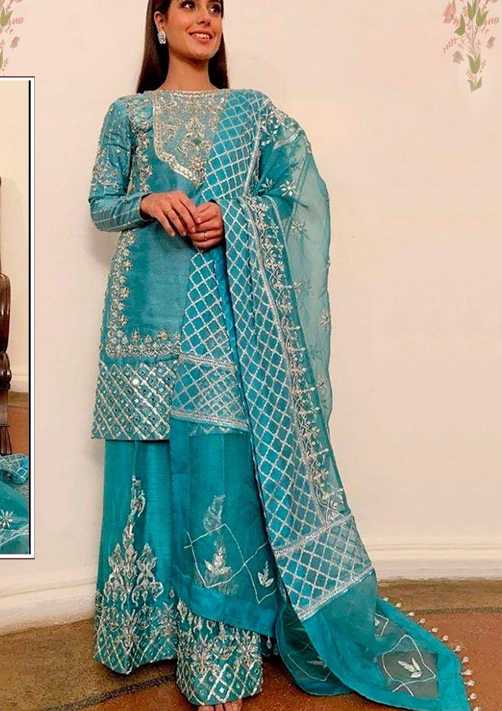 FLORENT 1022 A PAKISTANI SUITS HIT DESIGN