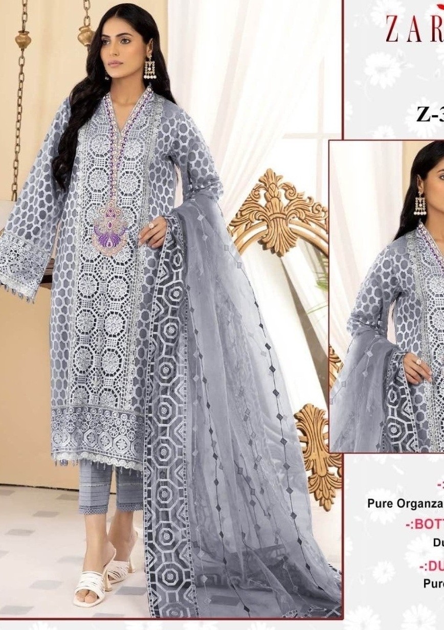 ZARQASH 3020 B PAKISTANI DRESSES ONLINE 