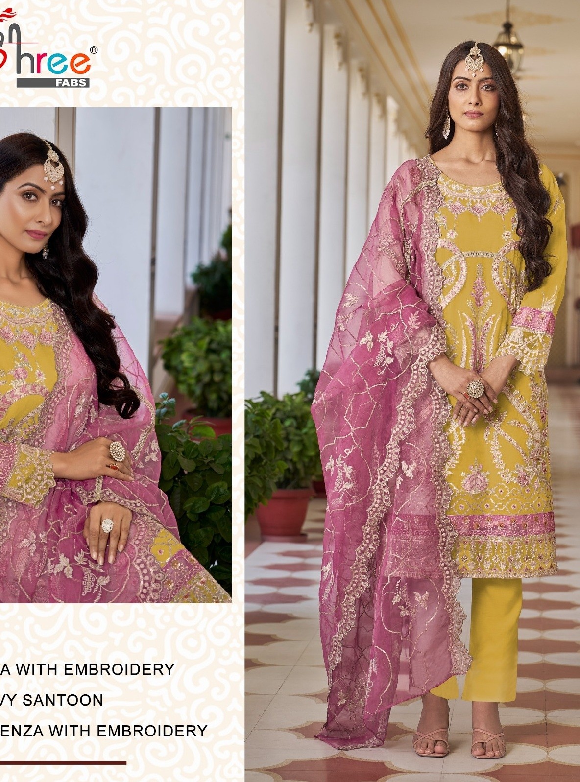 SHREE FABS K 5061 B PAKISTANI SUITS WHOLESALE SINGLE AVAILABLE