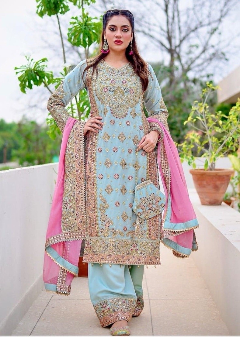 ANAMSA 516 PAKISTANI DRESSES DEALER SINGLE