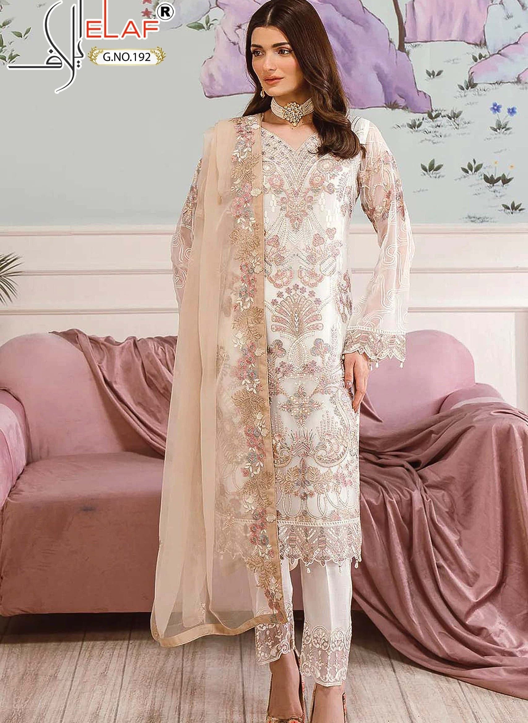 ELAF 192 PAKISTANI LATEST DRESSES