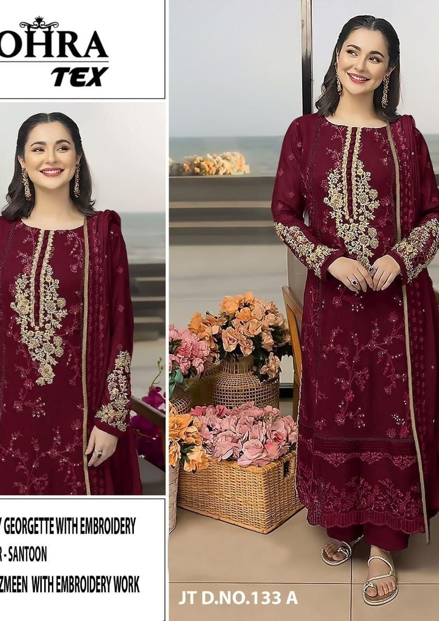 JOHRA TEX 133 A PAKISTANI SUITS LATEST DESIGN