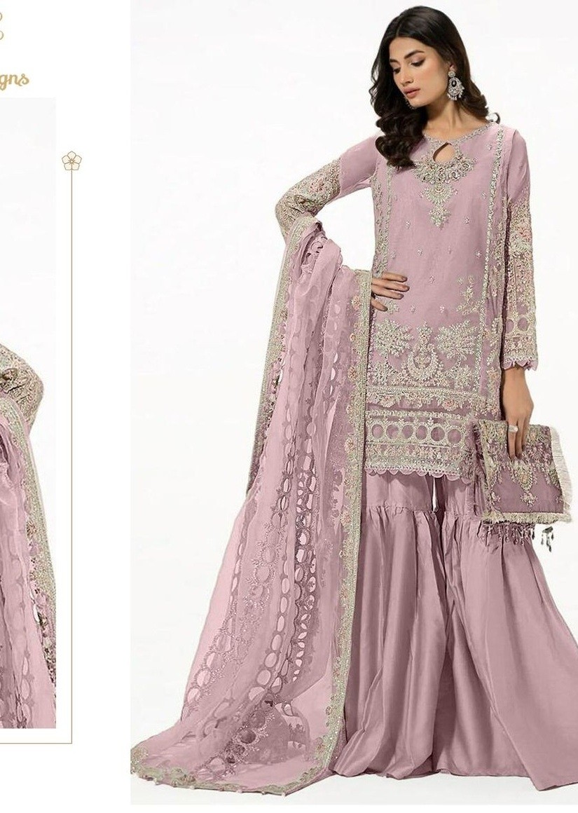 ZIAAZ DESIGNS 745 A PARTYWEAR PAKISTANI SALWAR SUITS